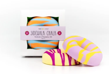 Donut Sidewalk Chalk