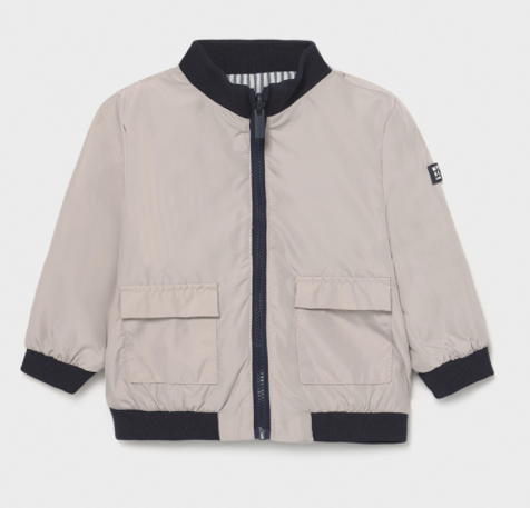 Beige Reversible Wind Breaker | 1413