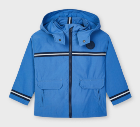 Blue Glow in the Dark Windbreaker Jacket | 3420