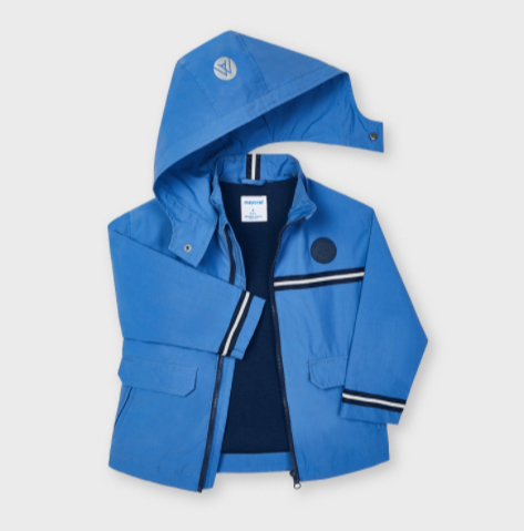 Blue Glow in the Dark Windbreaker Jacket | 3420