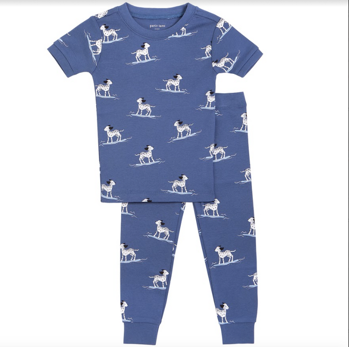 Surfer Dog Two Piece PJ Set