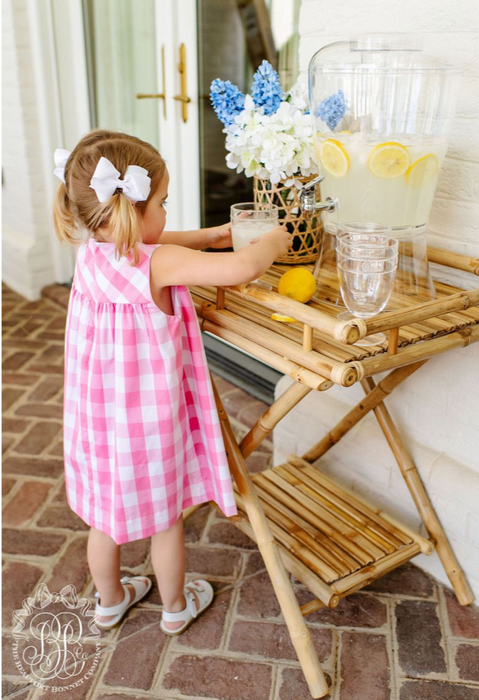 McFerran Frock | Hamptons Hot Pink Chattanooga Check