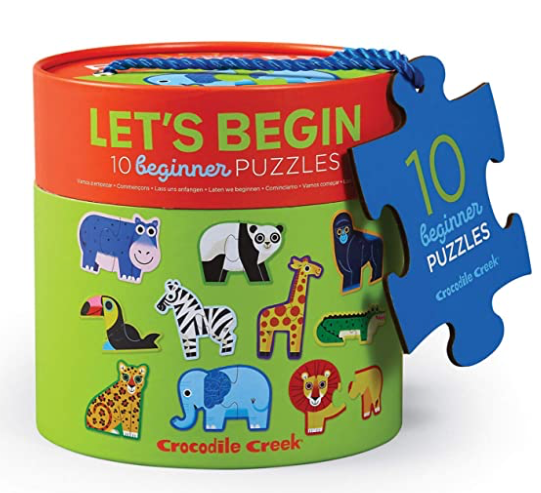Let's Begin 2 Piece Puzzle | Jungle