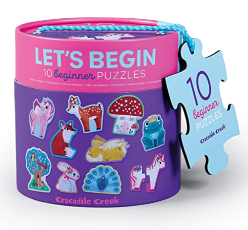 Let's Begin 2 Piece Puzzle | Unicorn