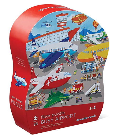 36 Piece Puzzle | Busy Airport