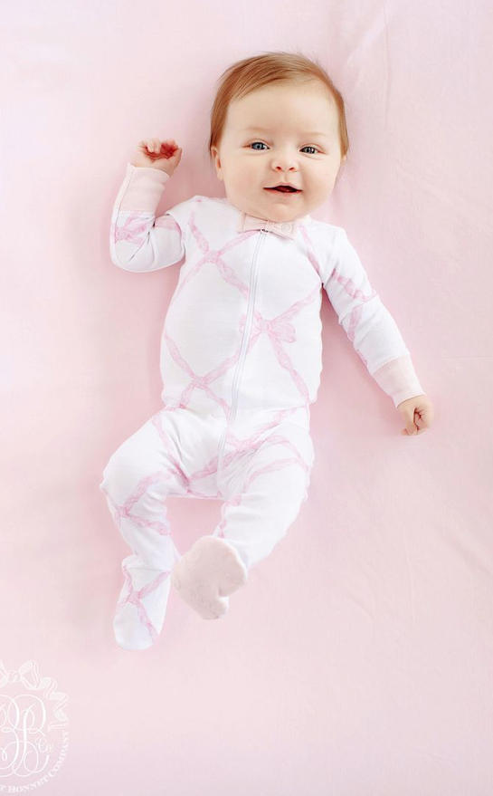 Noelle's Night Night | Belle Meade Bow with Palm Beach Pink