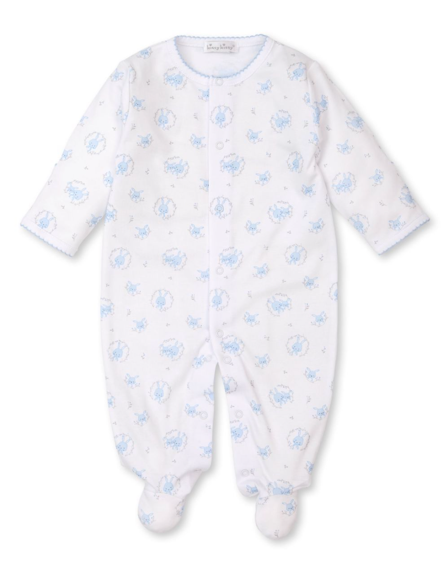 Blue Bunny Footie