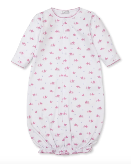Breaching Whales Convertible Gown | Fuchsia