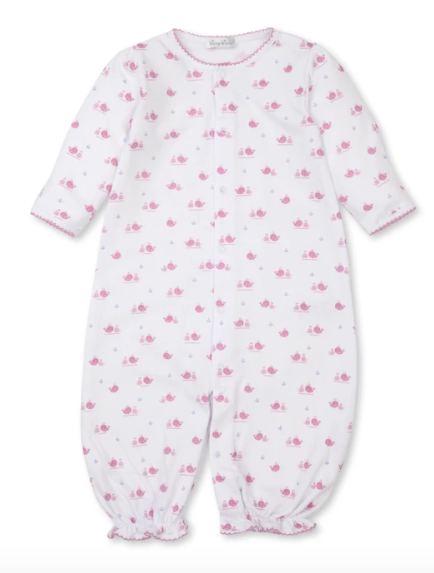 Breaching Whales Convertible Gown | Fuchsia