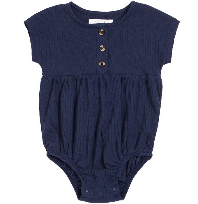 Navy Romper