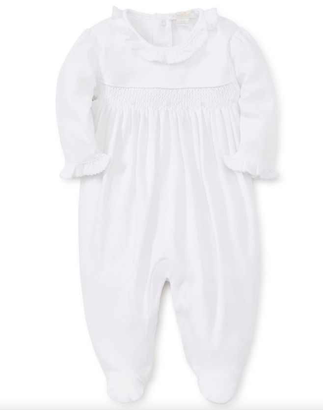 Hand Smocked Special Occasion Footie