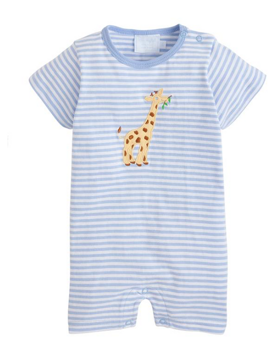 Applique Romper | Giraffe