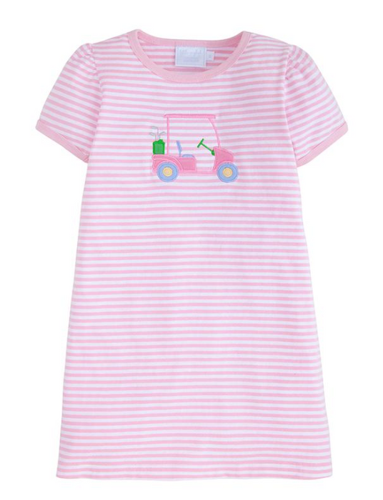 Applique T-Shirt Dress | Golf Cart