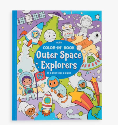 Color In Outer Space Book