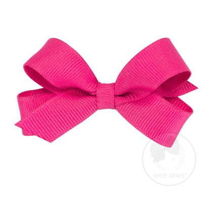 Tiny Grosgrain Basic Bow