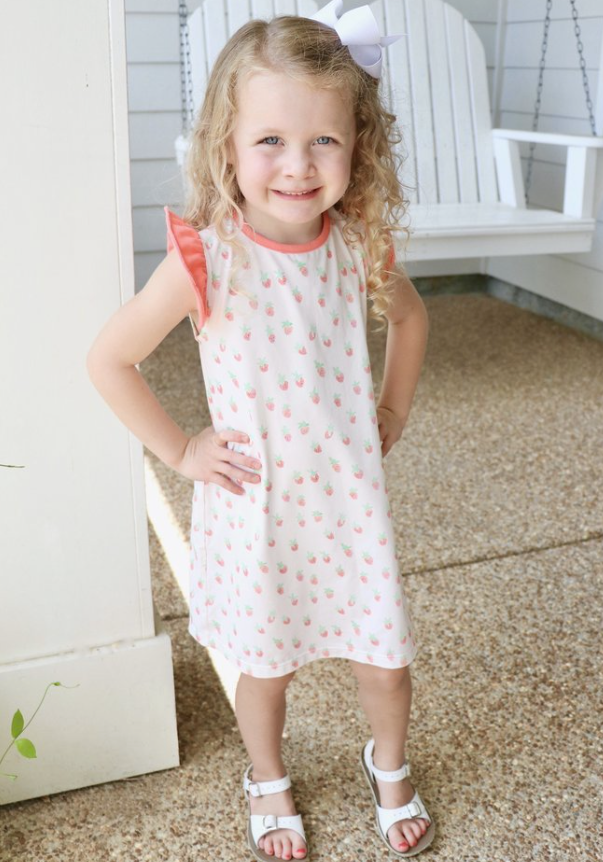 Whitney Knit Dress | Sweet Strawberry