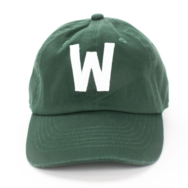 Hunter Green Letter Baseball Hat (Toddler: 1-4 Years)