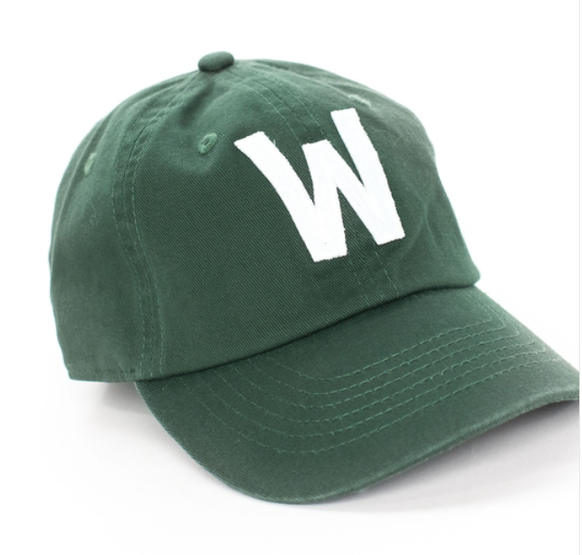 Hunter Green Letter Baseball Hat (Toddler: 1-4 Years)