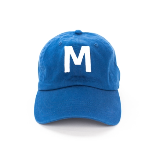 Royal Blue Letter Baseball Hat  (Toddler: 1-4 Years)