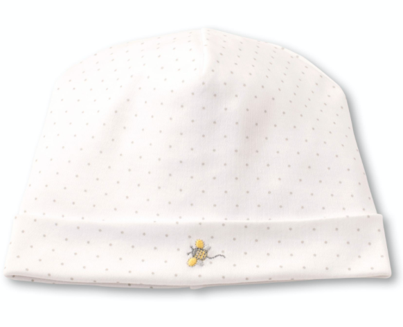 Buzzing Bees Hat with Dots