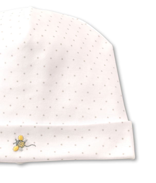 Buzzing Bees Hat with Dots