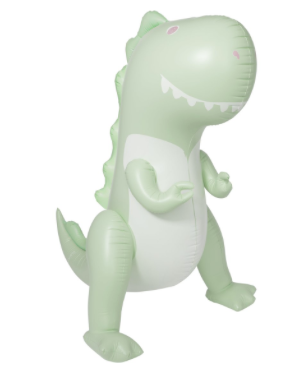 Inflatable Giant Surfing Dino Sprinkler