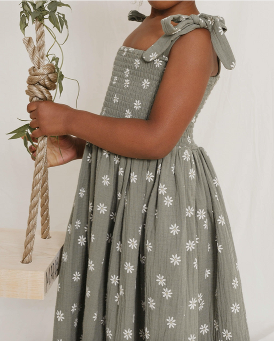 Daisy Ivy Smocked Dress