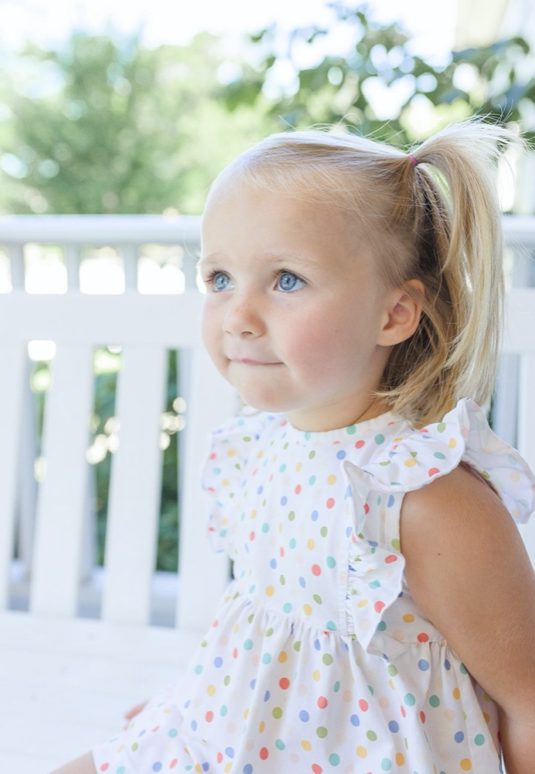 Lila Bloomer Set | Polka Dot Knit