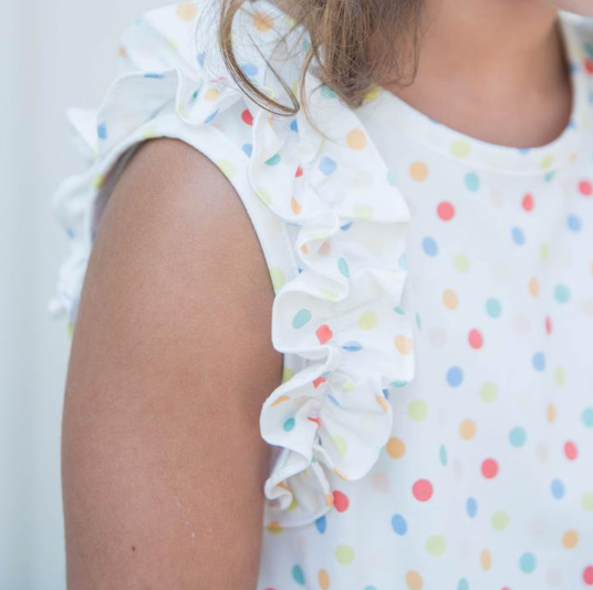 Lennon Dress | Polka Dot Knit