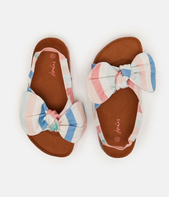 Bayside Bow Slider Sandals