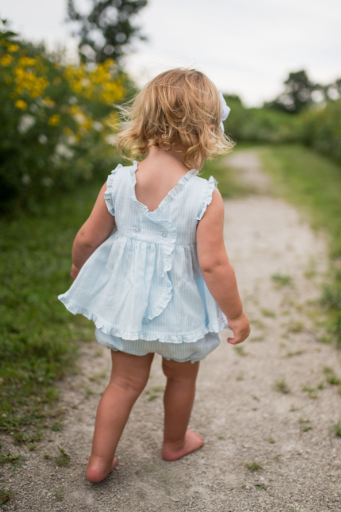 Sylvie Bloomer Short Set | Sweet Stripes