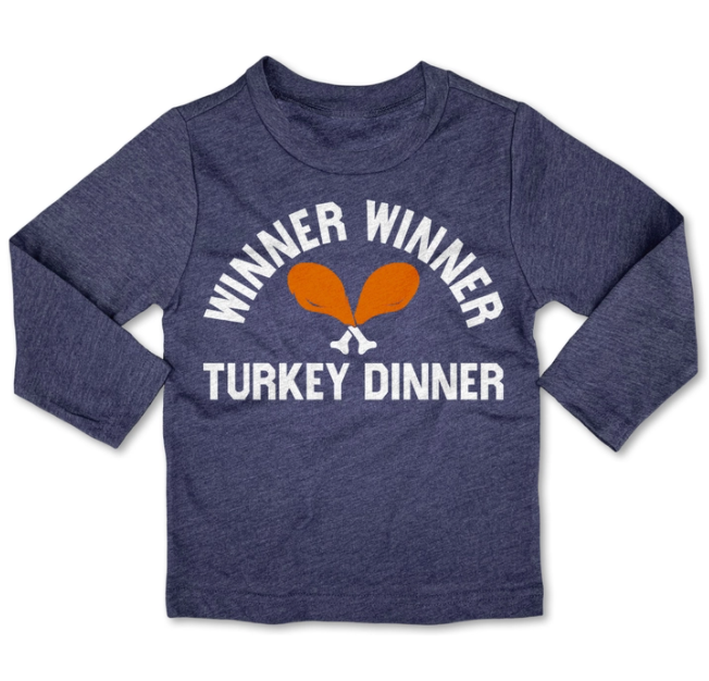 Winner Winner Long Sleeve Tee