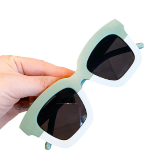 Lisette Sunglasses | Sage Colorblock