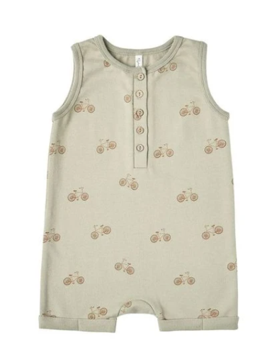 Bikes Davis Romper | Sage