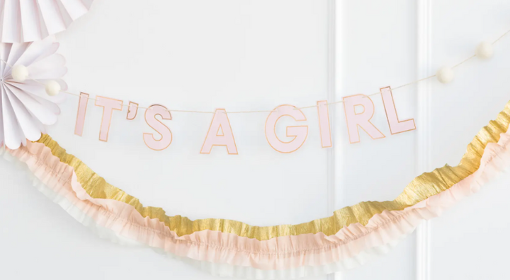 Baby Girl Banner