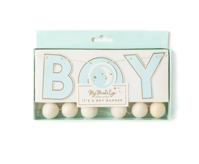 Baby Boy Banner
