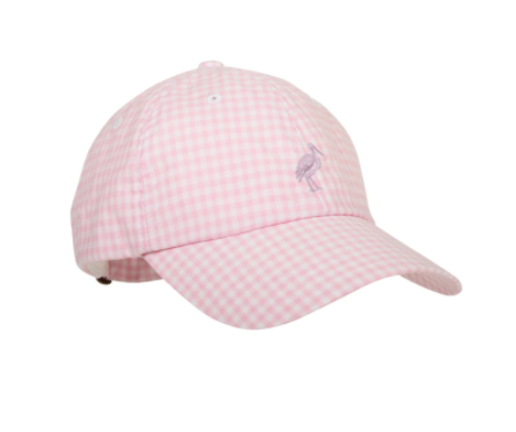 Covington Cap | Palm Beach Pink Gingham