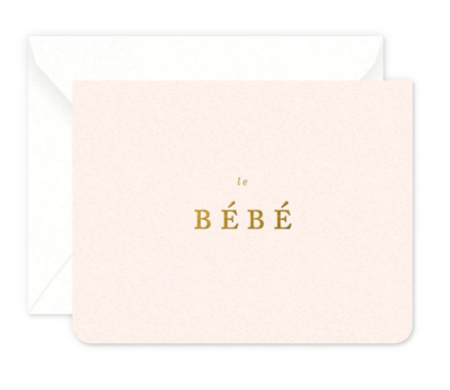 Bebe Girl Card