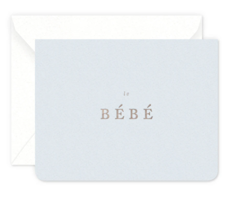 Bebe Boy Card