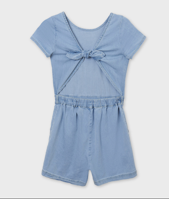 Denim Romper | 6821