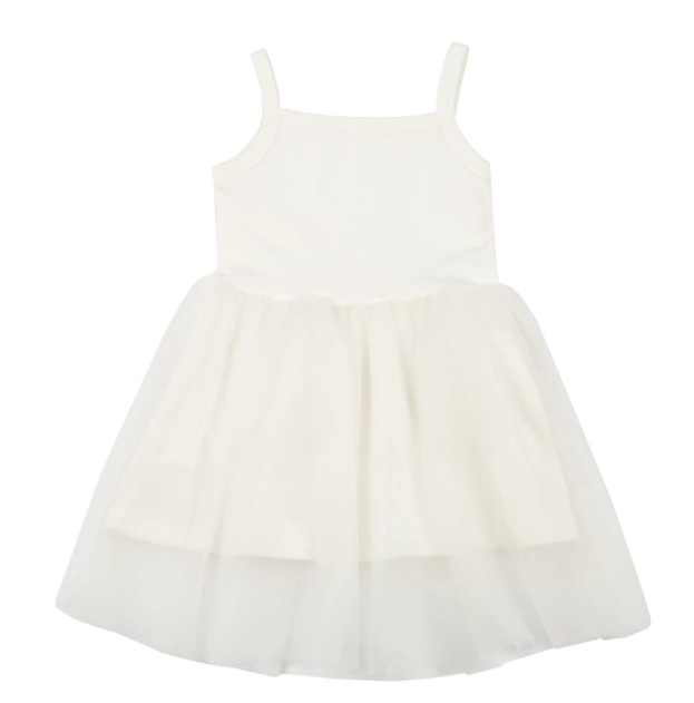 Bunnytail White  Dress