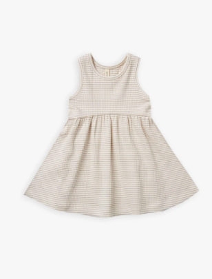 Ribbed Tank Dress | Ash Stripe