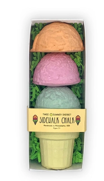Summer Sherbert Sidewalk Chalk