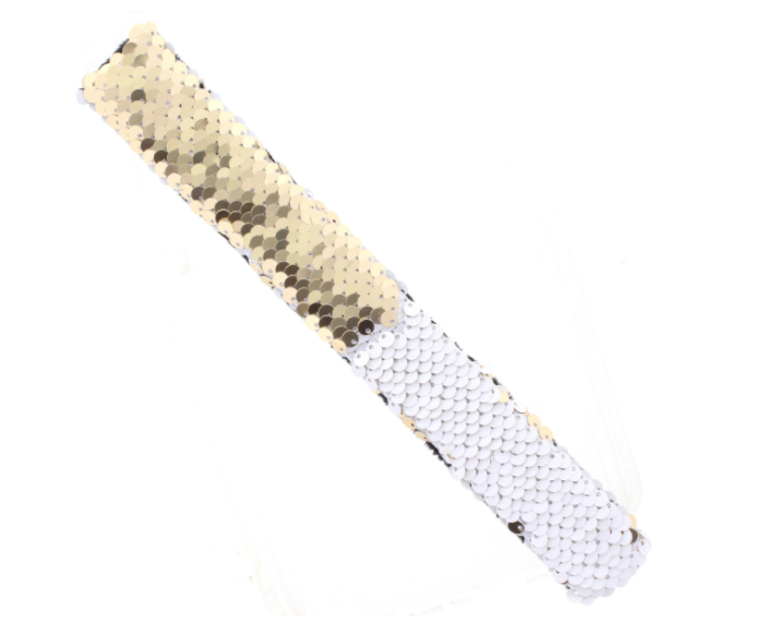 Glitter Slap Bracelets