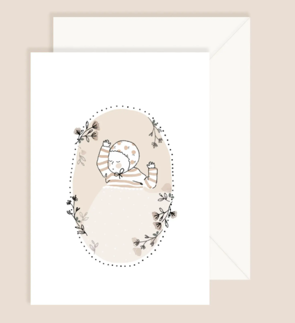First Day Girl Card