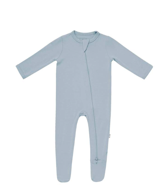 Kyte Zippered Footie | Fog