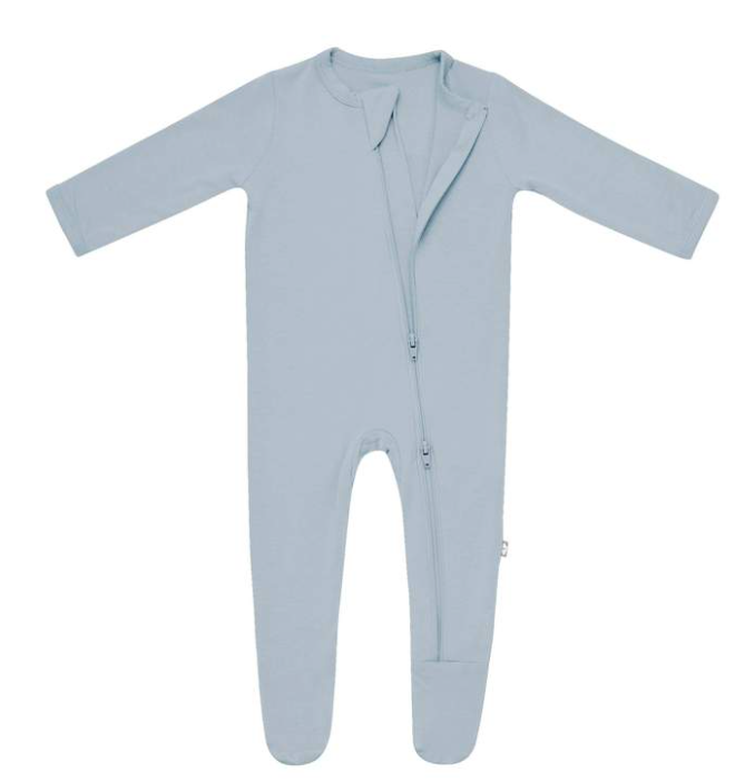 Kyte Zippered Footie | Fog