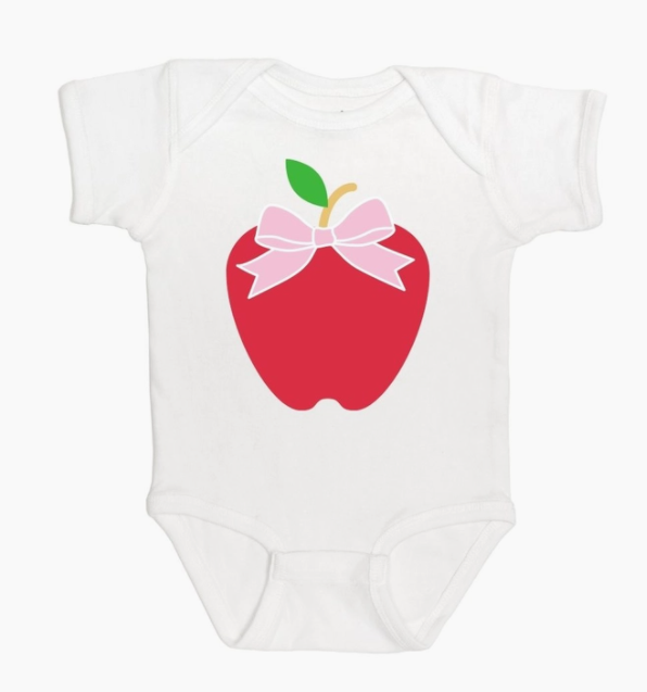 Apple Short Sleeve Bodysuit