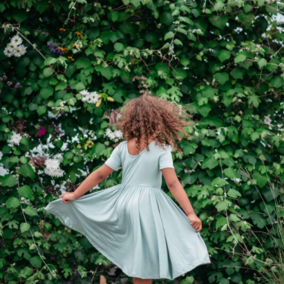 Twirl Dress | Sage