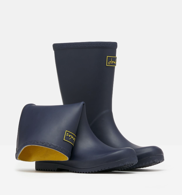 Roll Up Welly | Navy
